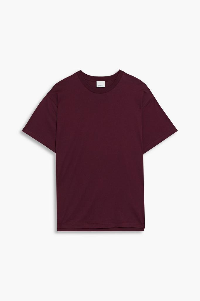 商品Burberry|Printed cotton-jersey T-shirt,价格¥2081,第1张图片