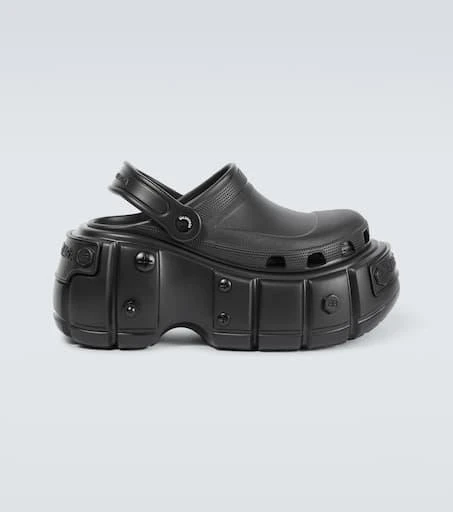 商品Balenciaga|x Crocs HardCrocs厚底凉鞋,价格¥9178,第1张图片