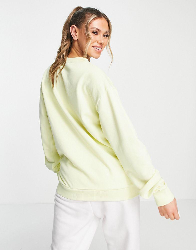 Fila sweatshirt in yellow商品第4张图片规格展示