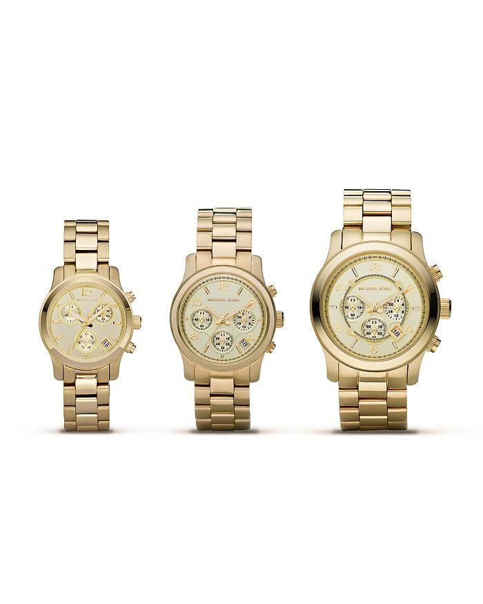 商品Michael Kors|Oversized Chronograph Goldtone Watch, 44 mm,价格¥2038,第3张图片详细描述