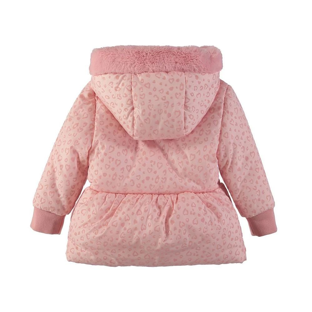 商品S Rothschild & CO|Rothschild Baby Girls Printed Peplum Jacket with Mittens,价格¥139,第2张图片详细描述