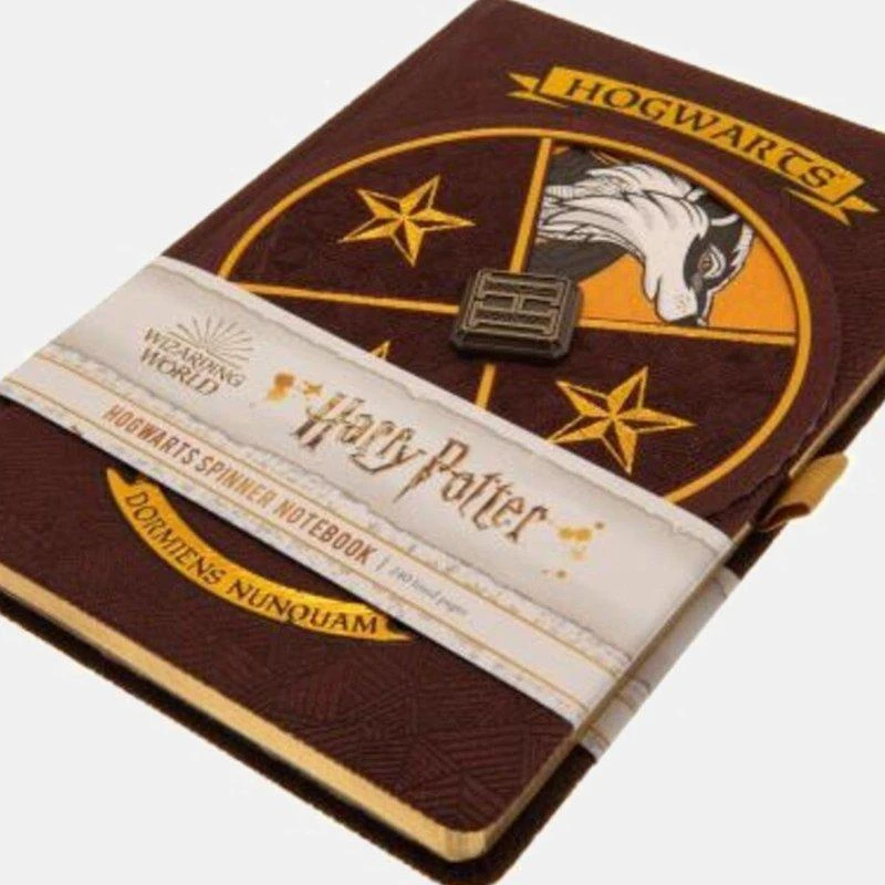 商品Harry Potter|Premium Spinner Notebook Brown 21CM X 14CM,价格¥183,第2张图片详细描述