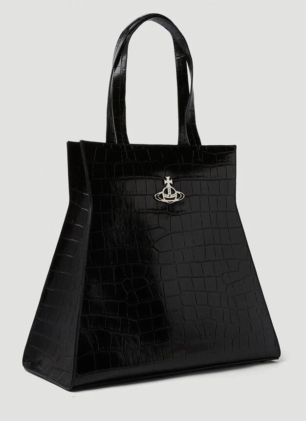 商品Vivienne Westwood|Monaco Tote Bag in Black,价格¥2778,第2张图片详细描述