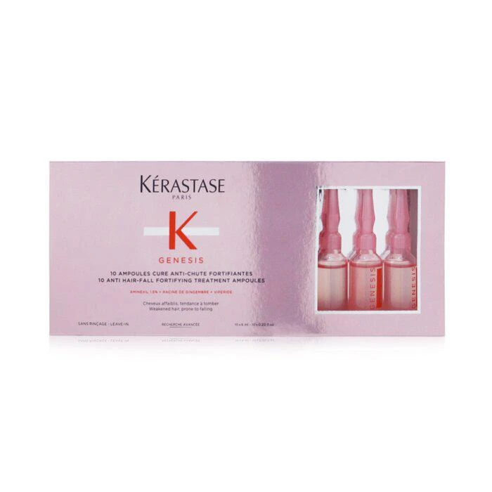 商品Kérastase|Kerastase 元气姜根防脱安瓶（脆弱，易脱发质适用） 10x 6ml/0.2oz,价格¥684,第2张图片详细描述