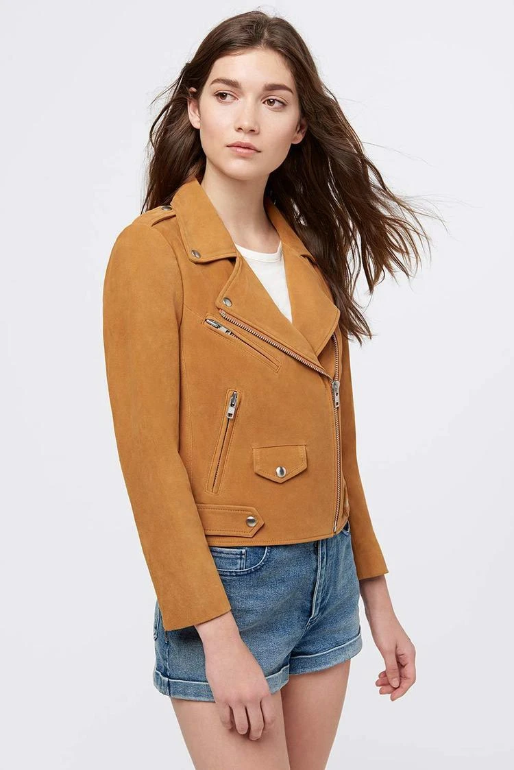 商品Rebecca Minkoff|Wes机车夹克,价格¥1767,第3张图片详细描述