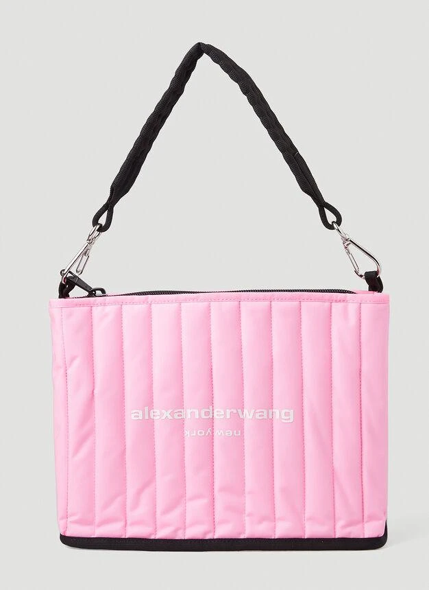 商品Alexander Wang|Elite Tech Shoulder Bag in Pink,价格¥2573,第1张图片