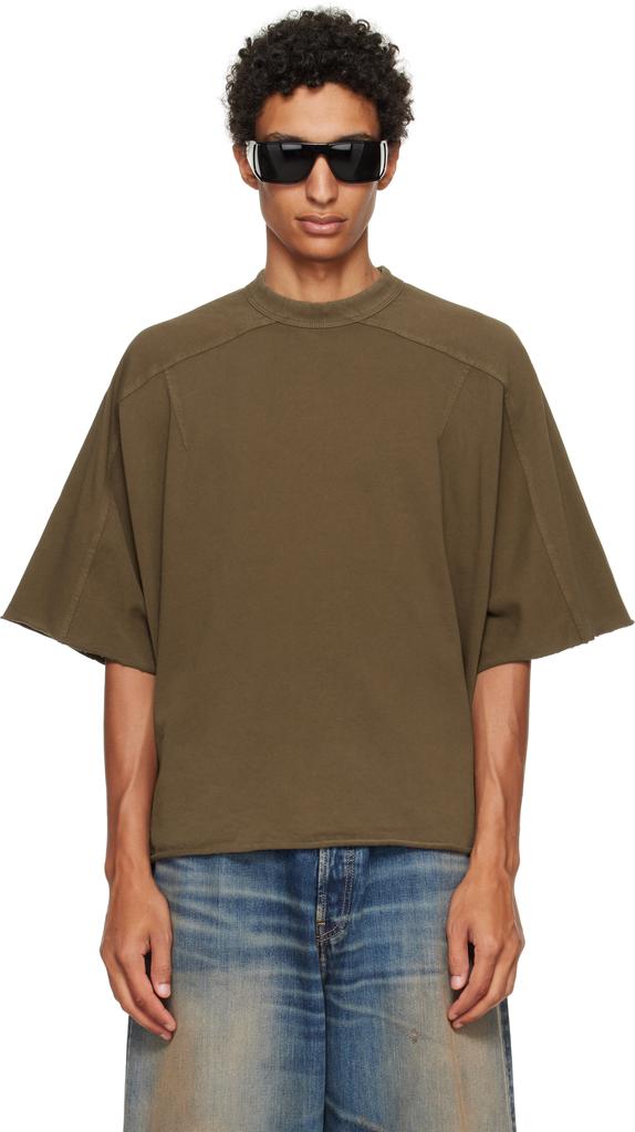 Braunes Heavy Dart T-Shirt image 2