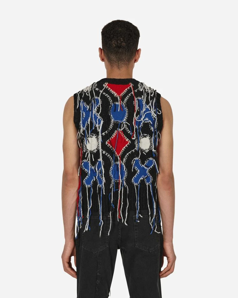 商品Charles Jeffrey Loverboy|Guddle Tassle Vest Black,价格¥1736,第3张图片详细描述