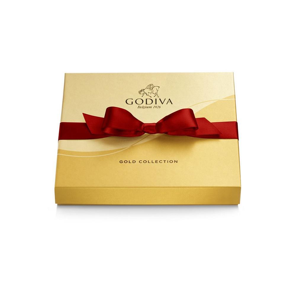 商品Godiva|什锦巧克力金装-礼盒装-19颗,价格¥253,第5张图片详细描述