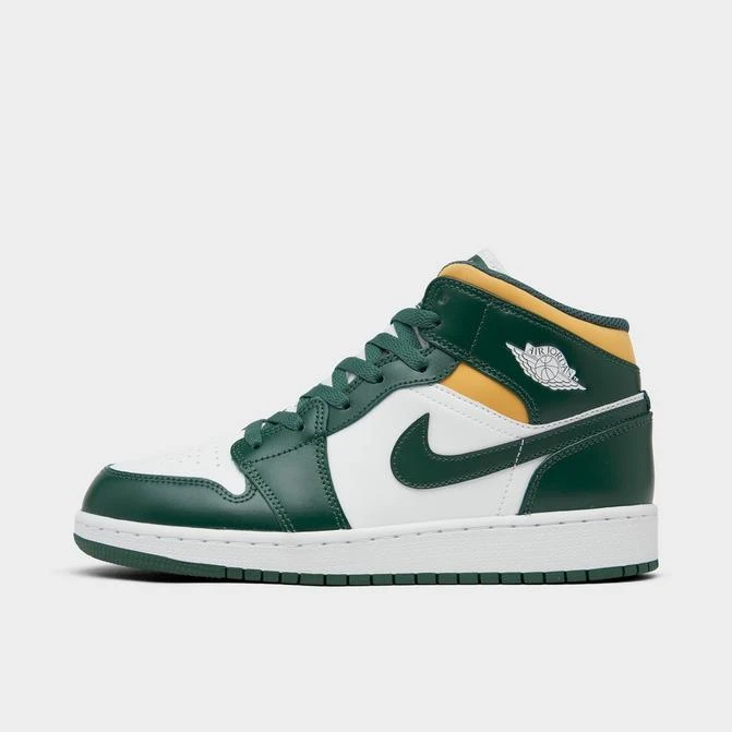 商品Jordan|Big Kids' Air Jordan Retro 1 Mid Casual Shoes,价格¥751,第1张图片