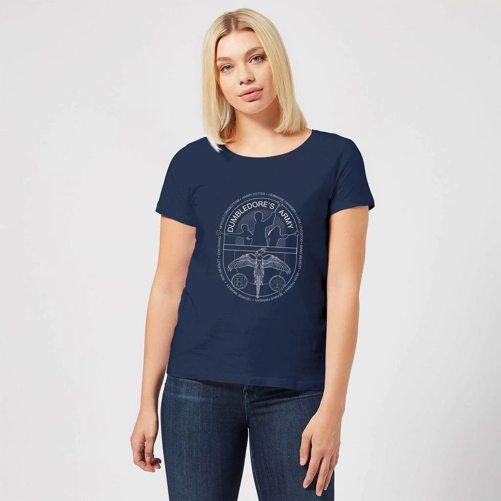 商品Harry Potter|Harry Potter Dumblerdore's Army Women's T-Shirt - Navy,价格¥169,第3张图片详细描述