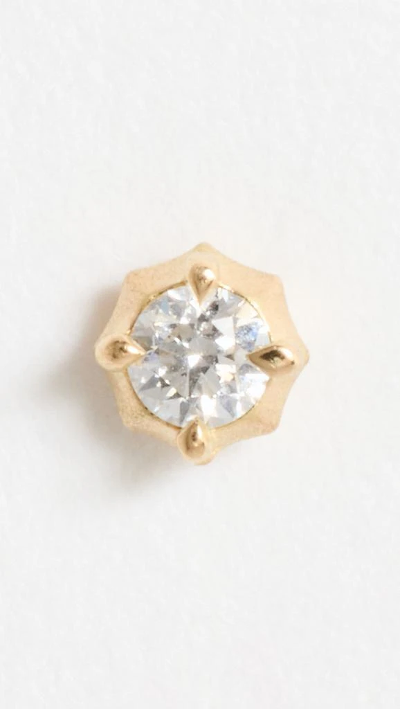 商品Jade Trau|Jade Trau 18k 精致穿孔耳钉,价格¥1799,第1张图片