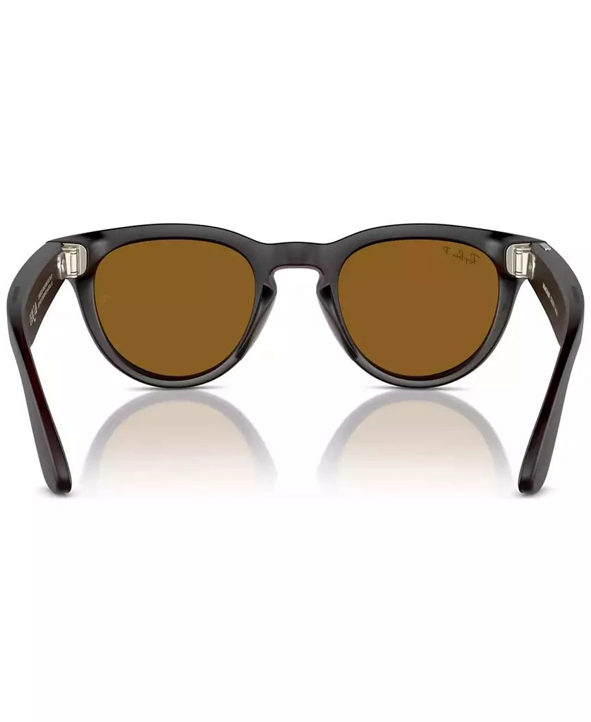 商品Ray-Ban|雷朋Meta 联名款Headliner 智能太阳镜 男女同款 RW4009,价格¥2414,第4张图片详细描述