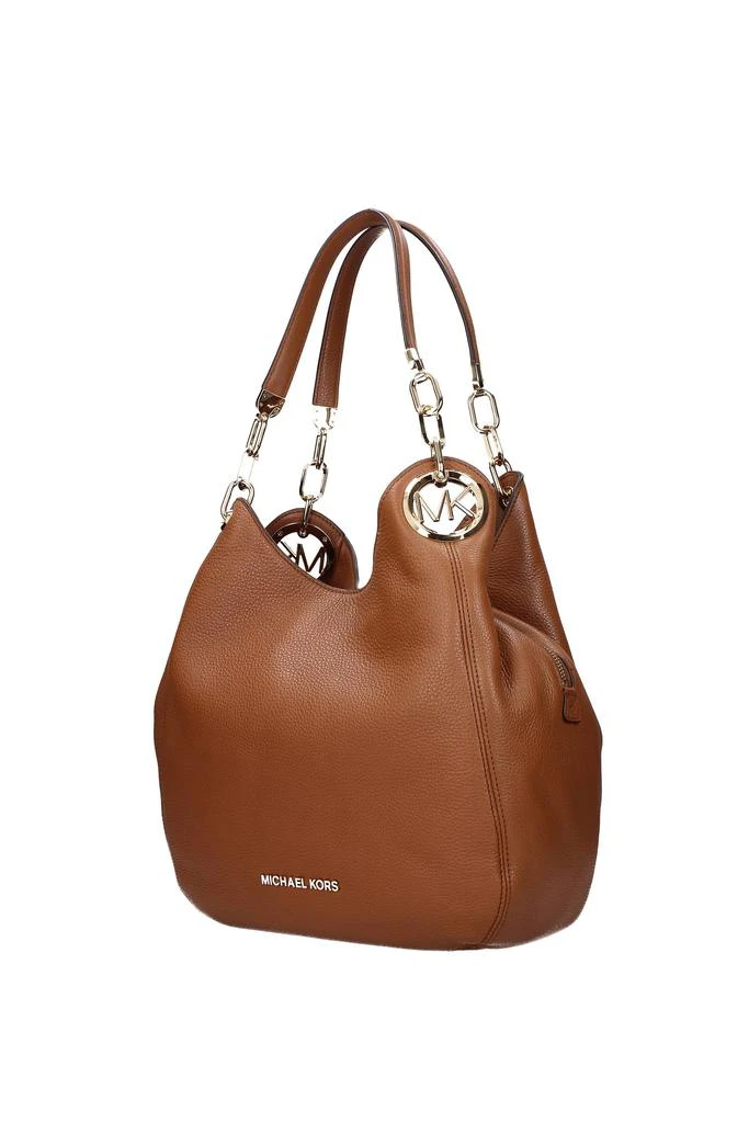 商品Michael Kors|Shoulder bags lillie lg Leather Brown Luggage,价格¥2905,第2张图片详细描述