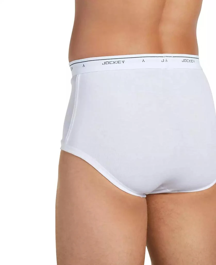 商品Jockey|Men's 4-Pack Cotton Full Rise Briefs +1 Bonus Pair,价格¥146,第2张图片详细描述