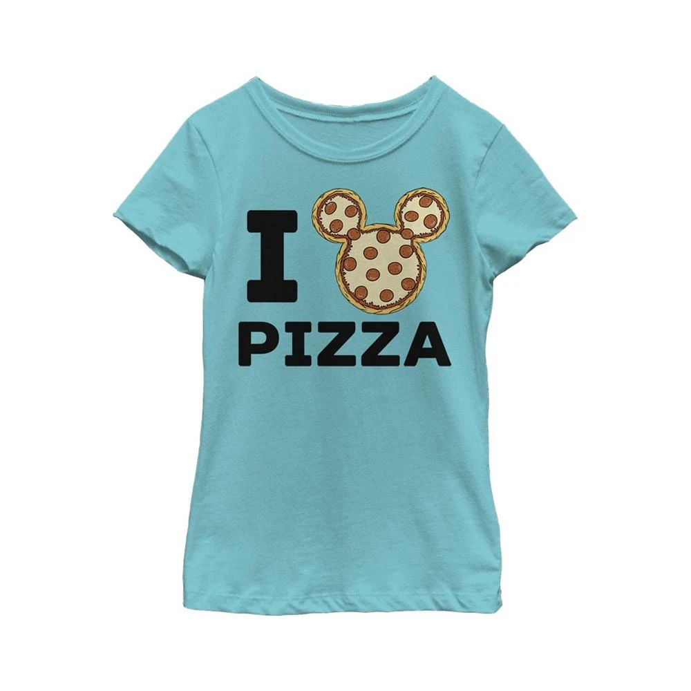 商品Disney|Girl's Mickey & Friends Mickey Mouse Pizza  Child T-Shirt,价格¥202,第1张图片