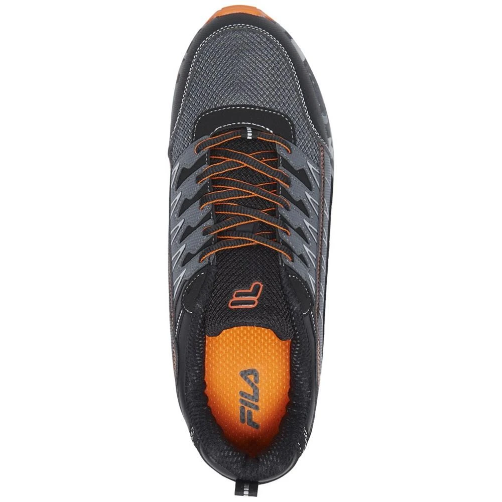 商品Fila|Men's Evergrand Trail Running Sneakers from Finish Line,价格¥150,第4张图片详细描述