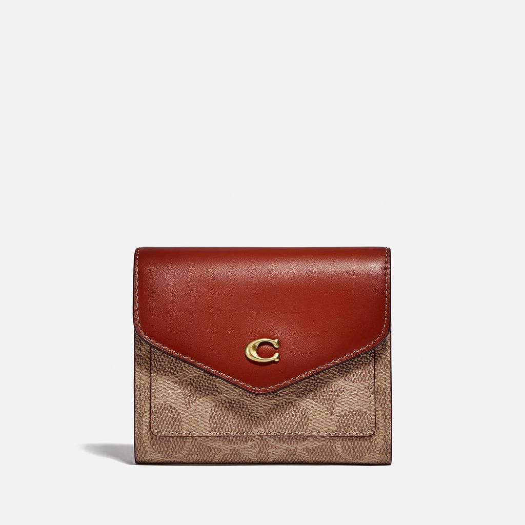 商品Coach|Coach Leather Small Wallet,价格¥1238,第1张图片