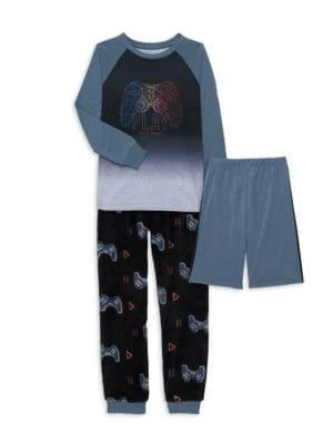 商品Petit Lem|Boy's 3-Piece Pajama Set,价格¥119,第1张图片
