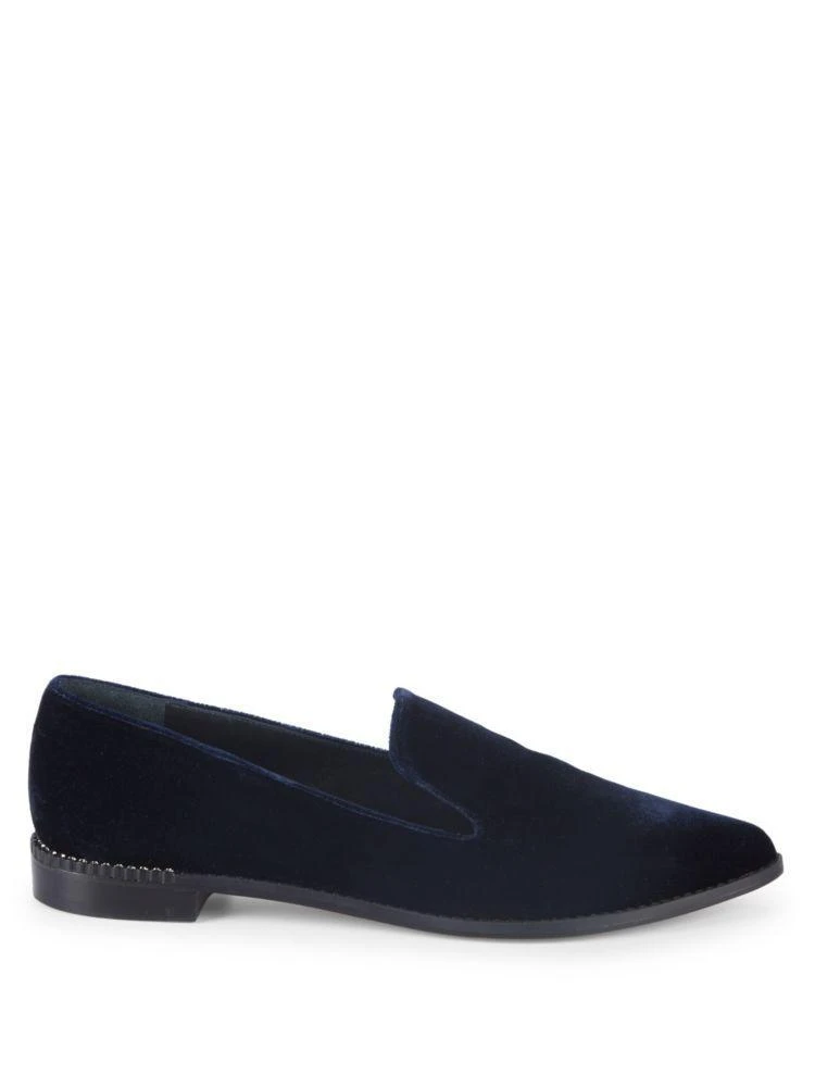 商品Stuart Weitzman|Runatab Velvet Loafers,价格¥1104,第5张图片详细描述