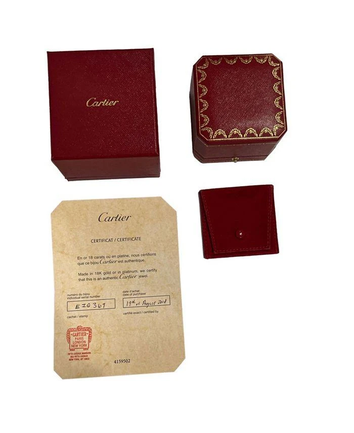 商品[二手商品] Cartier|Love 18K White Gold Wedding Band,价格¥10448,第3张图片详细描述