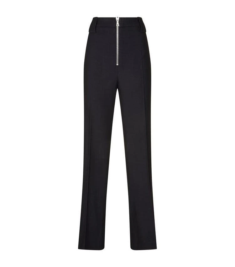 商品Victoria Beckham|Front Zip Flared Trousers,价格¥4693,第1张图片