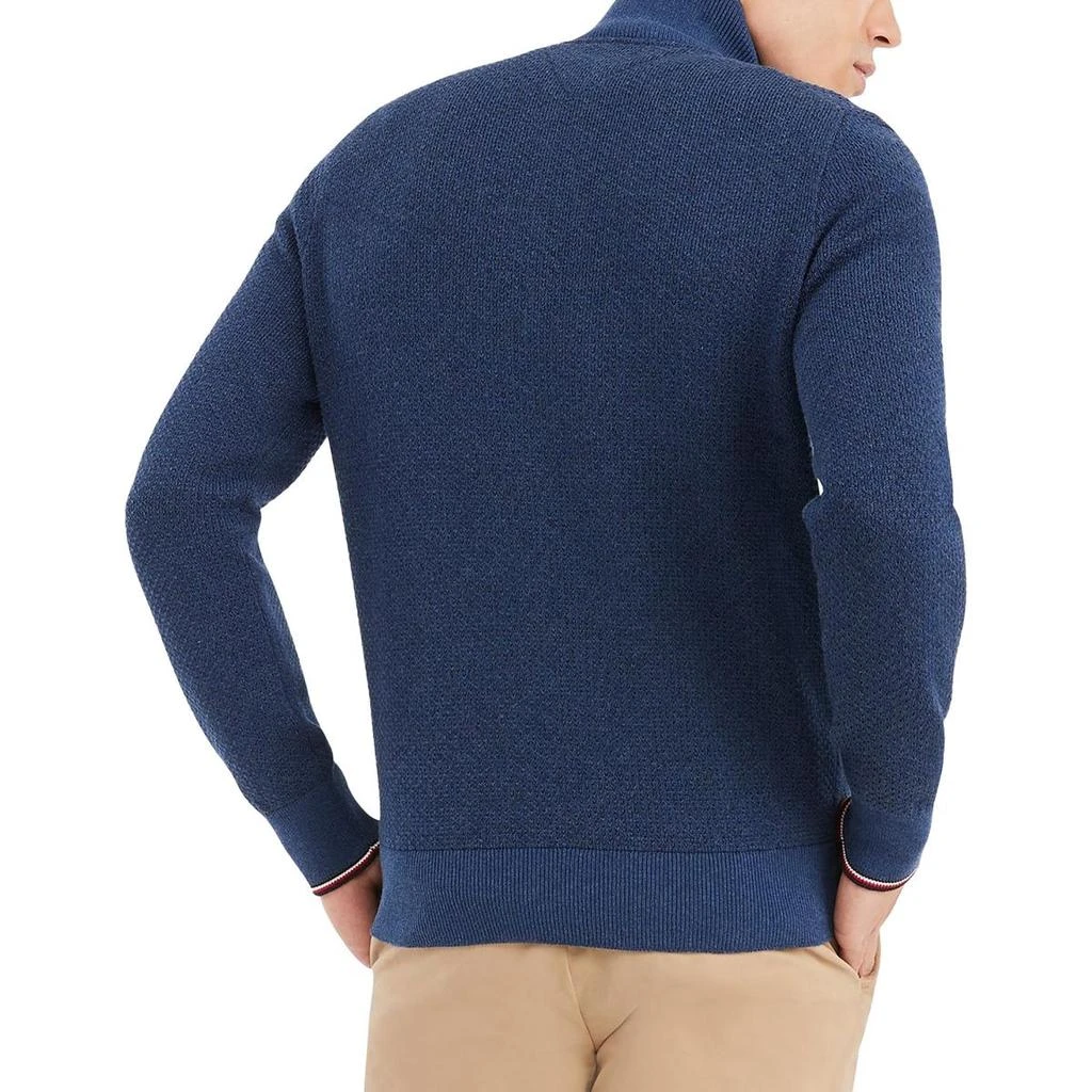 商品Tommy Hilfiger|Big & Tall Manhattan Mens 1/4 Zip Pullover Mock Turtleneck Sweater,价格¥340,第2张图片详细描述