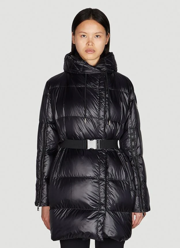 商品Moncler|Caderolees Down Hooded Jacket in Black,价格¥13158,第1张图片