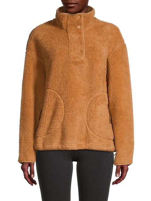 商品UGG|Atwell Sherpa Snap Jacket,价格¥917,第5张图片详细描述