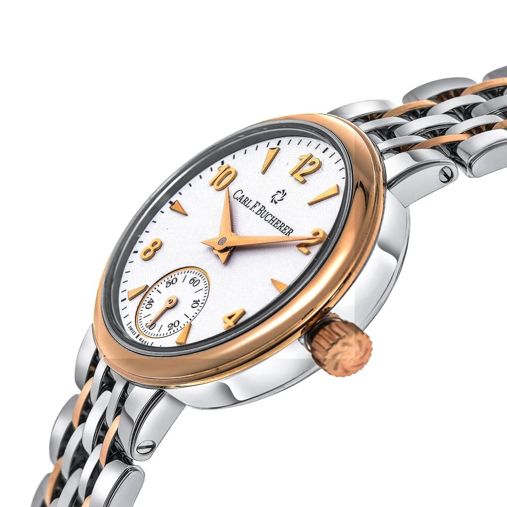 商品Carl F. Bucherer|Carl F. Bucherer Adamavi 18K Rose Gold & Stainless Steel Manual Wind Women's Watch 00.10317.07.26.21,价格¥18055,第2张图片详细描述