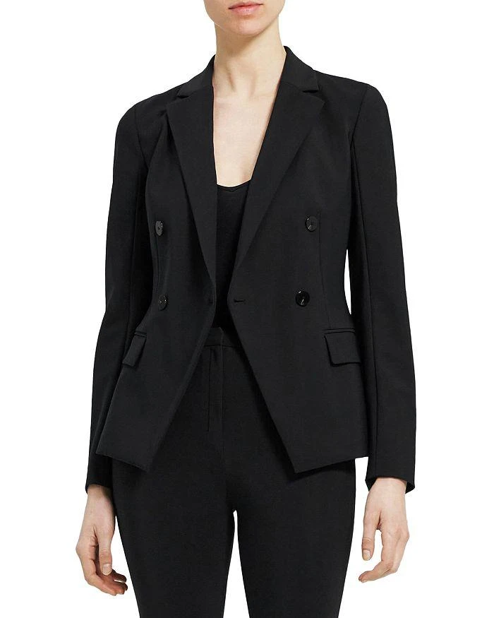 商品Theory|Angled Double Breasted Blazer,价格¥879,第1张图片