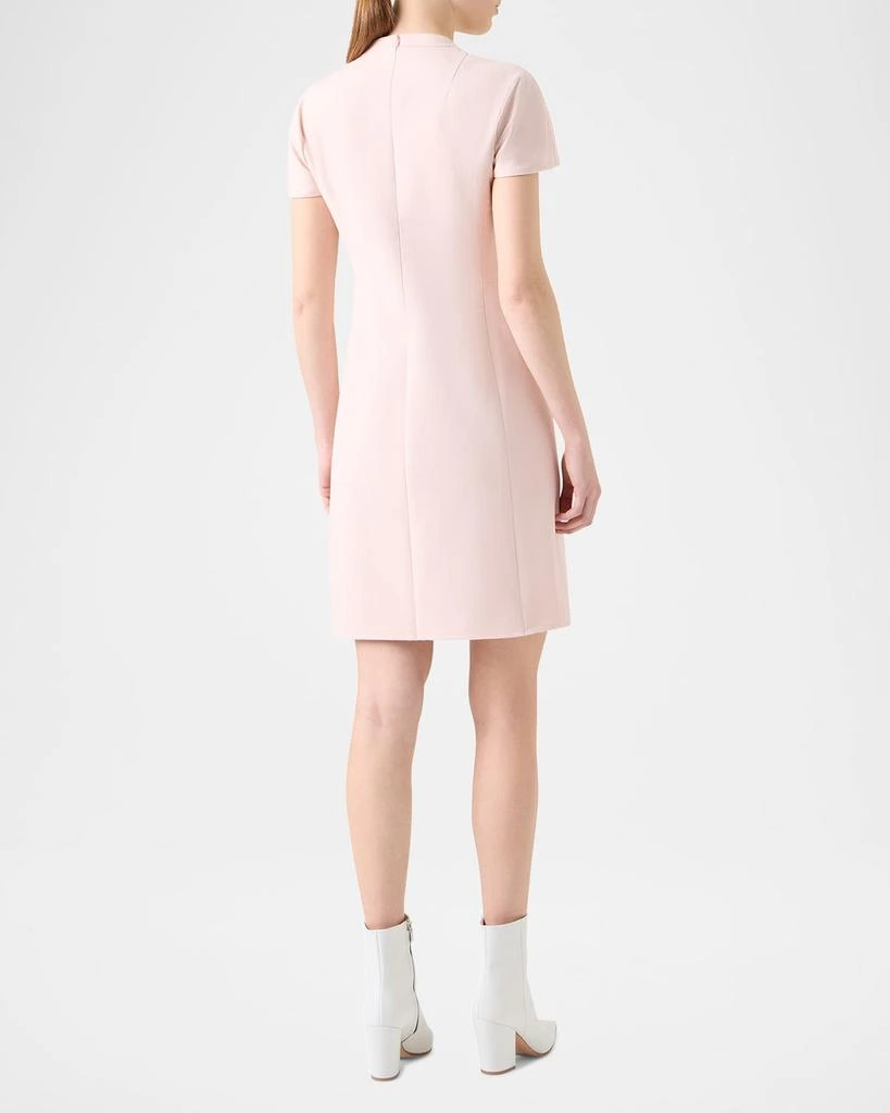 商品Akris|Double-Face Cotton-Silk A-Line Dress,价格¥21495,第3张图片详细描述