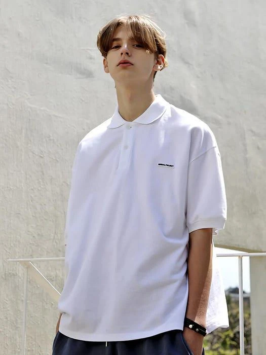 商品MINIMAL PROJECT|Wapen Oversized Polo Tee,价格¥542,第3张图片详细描述