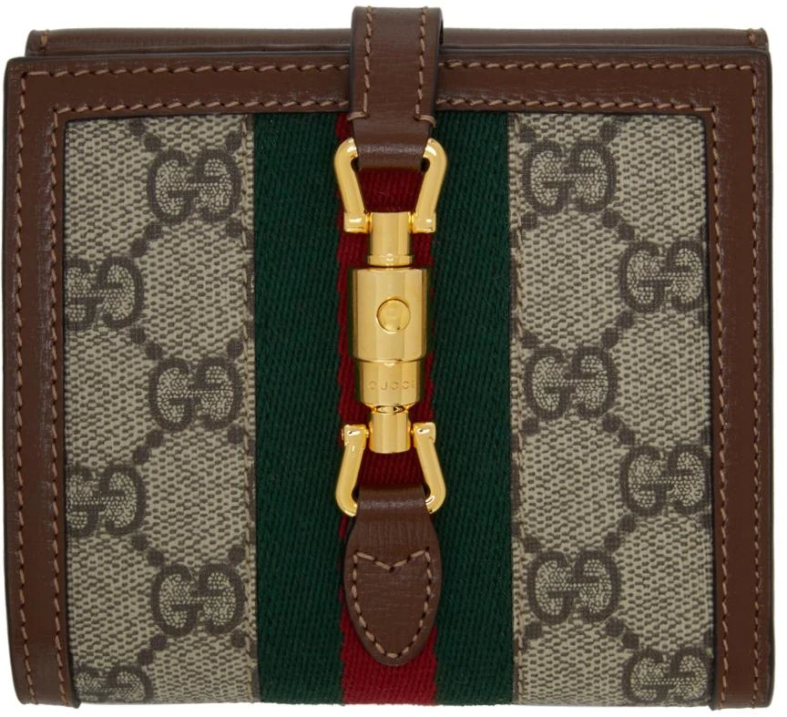 商品Gucci|驼色 Jackie 1961 钱包,价格¥6880,第1张图片