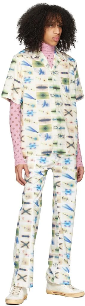 商品Maisie Wilen|SSENSE Exclusive White Calcium Shirt,价格¥840,第4张图片详细描述