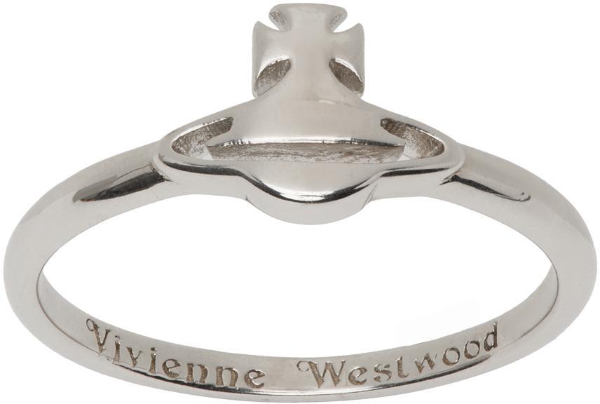 商品Vivienne Westwood|Silver Carmen Ring,价格¥736,第1张图片