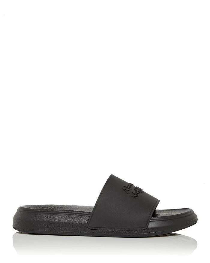 商品Alexander McQueen|Men's Logo Slide Sandals,价格¥872,第4张图片详细描述