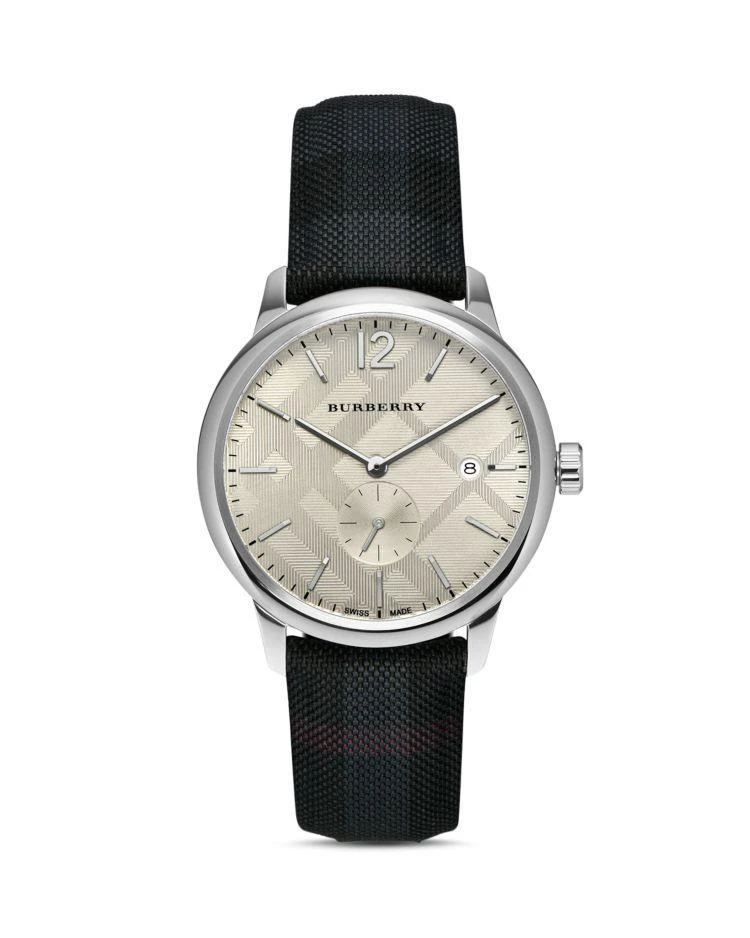 商品Burberry|Check Strap Watch, 40mm,价格¥3061,第1张图片