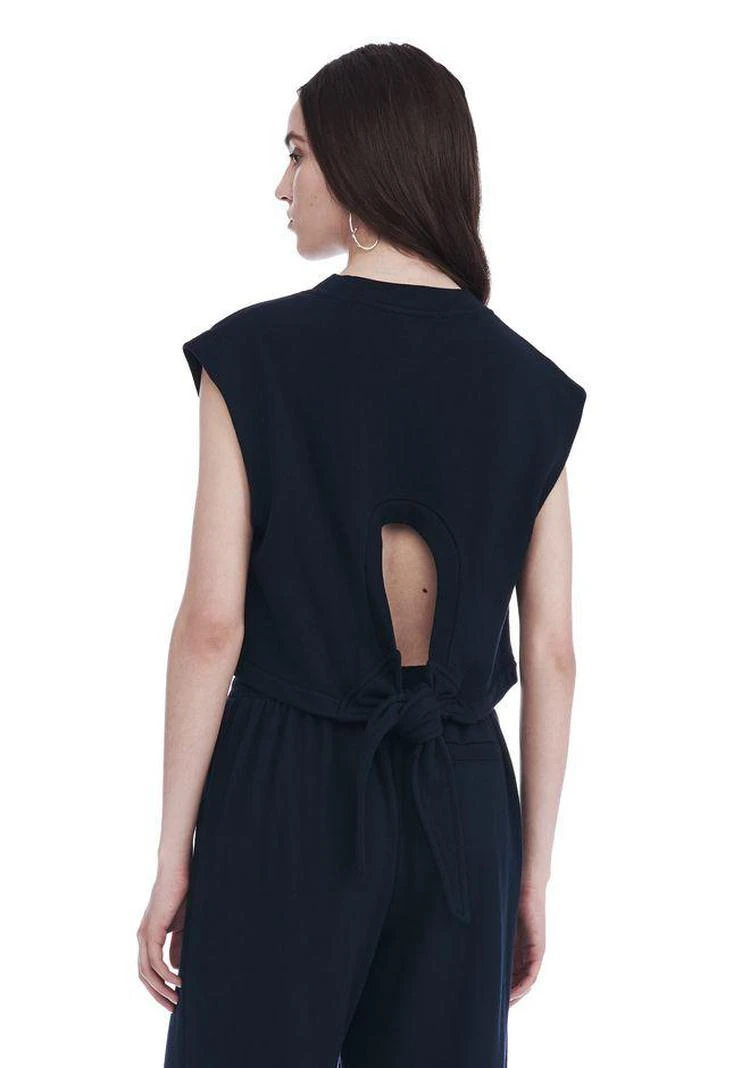 商品Alexander Wang|TIE-BACK SLEEVELESS SWEATSHIRT,价格¥1017,第3张图片详细描述
