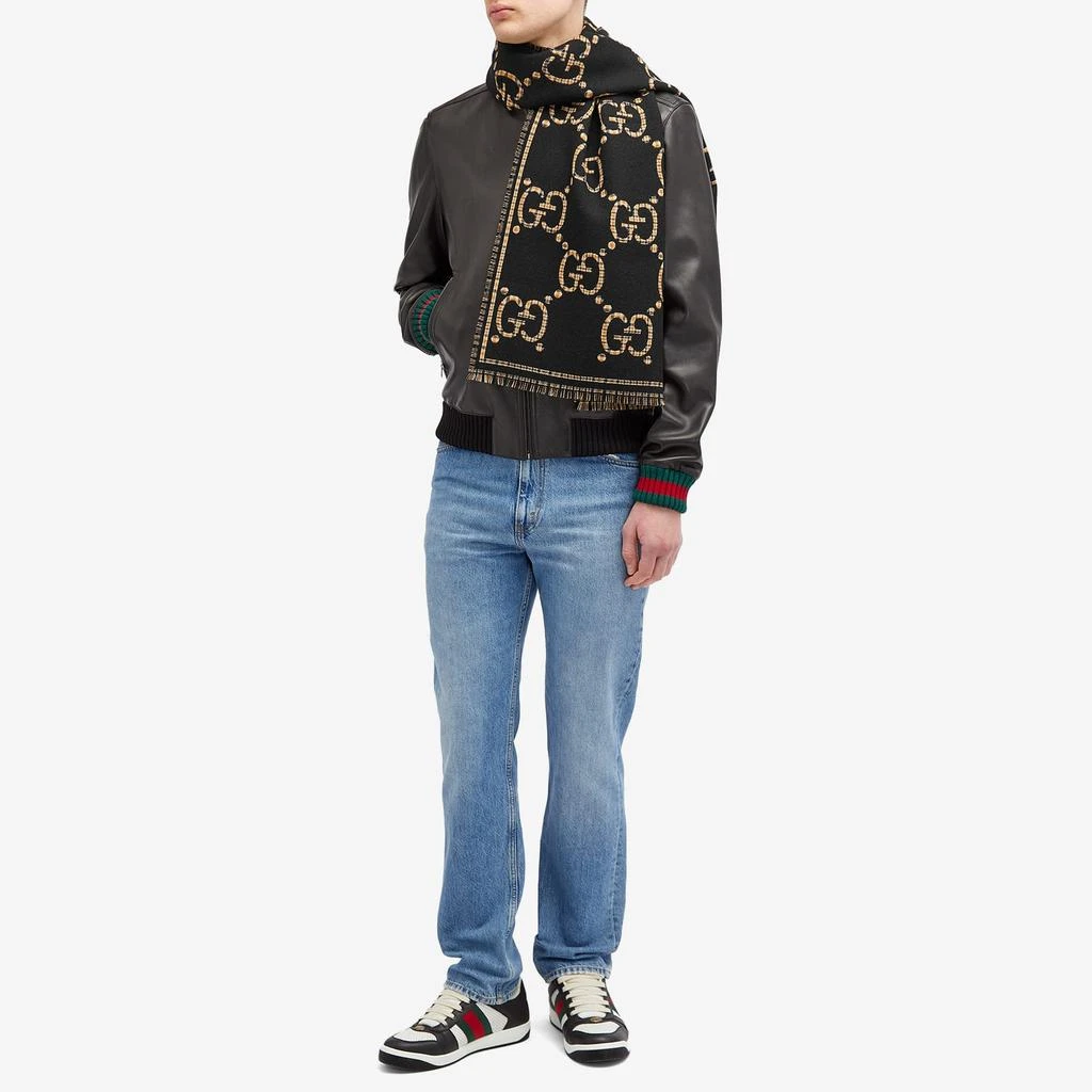 商品Gucci|古驰 大号 徽标围巾,价格¥3074,第5张图片详细描述