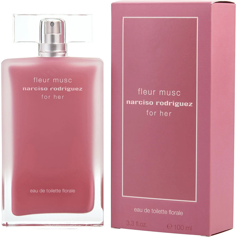 商品Narciso Rodriguez|NARCISO RODRIGUEZ 纳茜素 诱人花卉（玫瑰麝香）女士淡香水 EDT 100ml,价格¥609,第1张图片