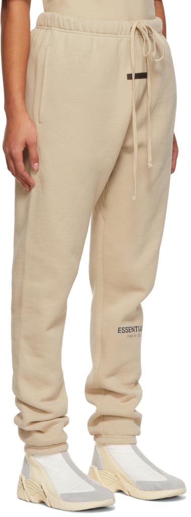 SSENSE Exclusive Beige Fleece Lounge Pants商品第2张图片规格展示