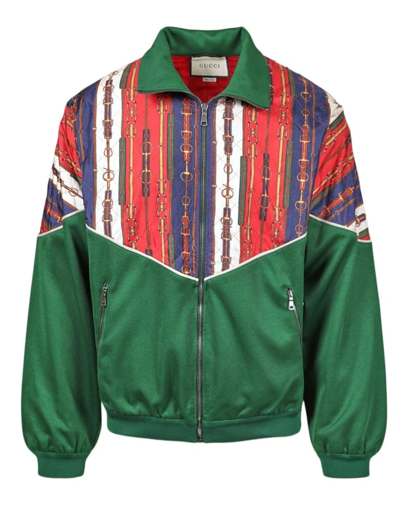 商品Gucci|Chain Print Jacket,价格¥4395,第1张图片