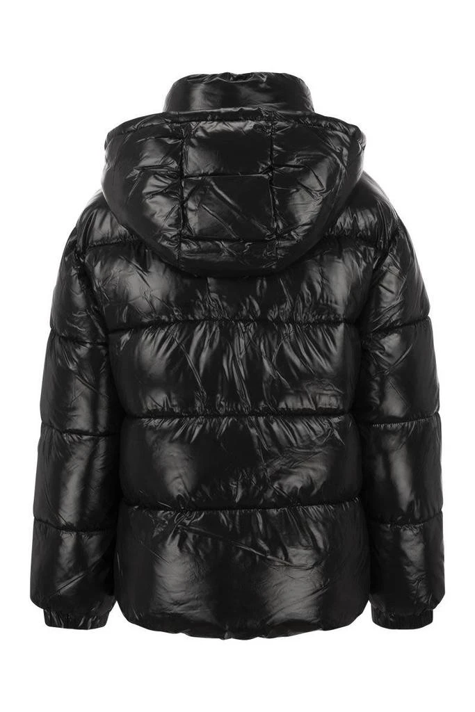 商品Michael Kors|MICHAEL KORS Hooded down jacket with glossy finish,价格¥2028,第2张图片详细描述