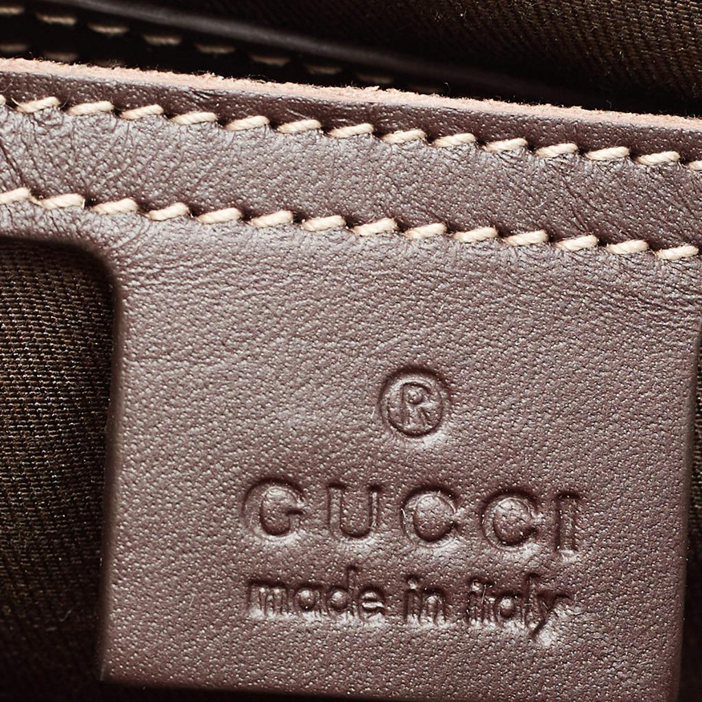 Gucci Beige/Brown GG Supreme Canvas Messenger Diaper Bag商品第9张图片规格展示