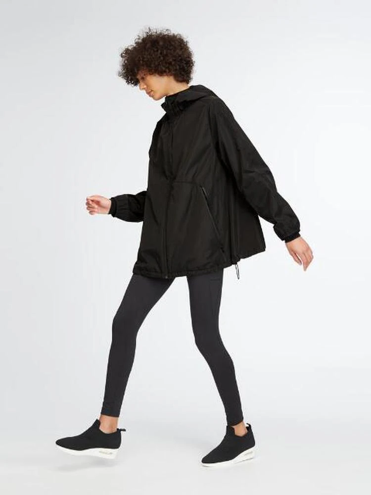 商品DKNY|Smocked Hood Windbreaker With Cinched Hem,价格¥744,第2张图片详细描述
