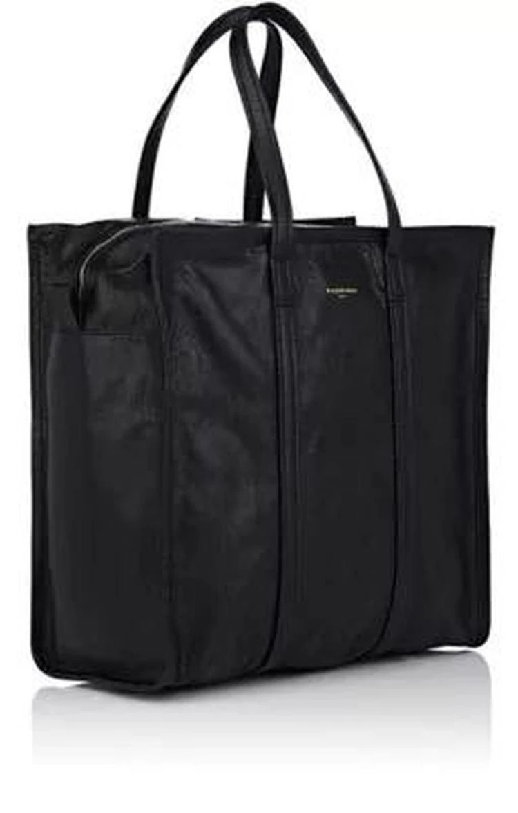 商品Balenciaga|Arena Leather Bazar Medium Shopper Tote Bag,价格¥11539,第3张图片详细描述