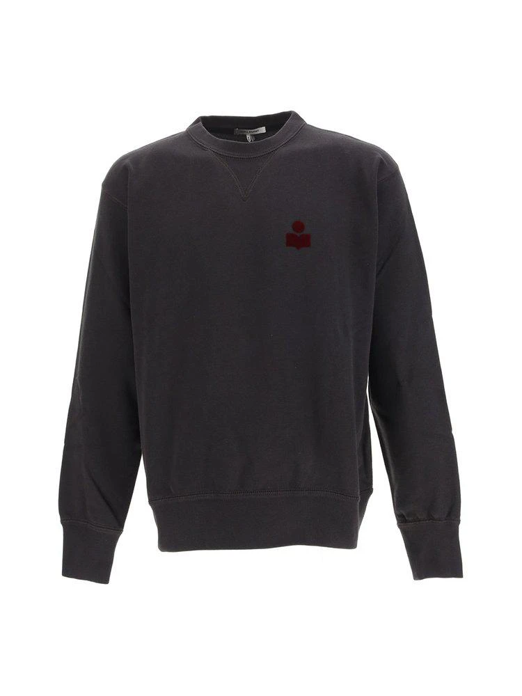 商品Isabel Marant|Isabel Marant Mike Logo Print Crewneck Sweatshirt,价格¥1249,第1张图片