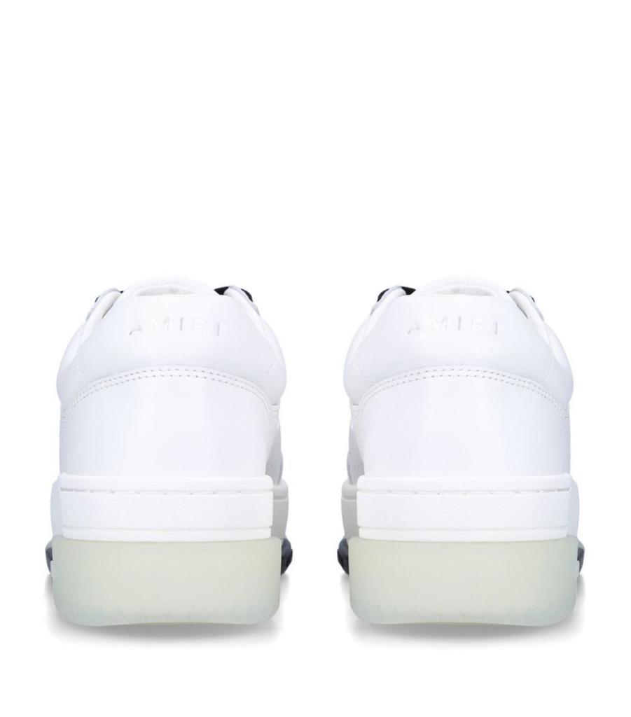 商品AMIRI|Leather Stadium Low-Top Sneakers,价格¥4806,第4张图片详细描述