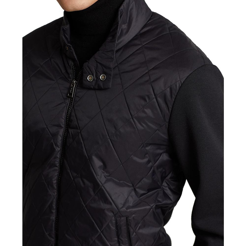 Men's Quilted Hybrid Jacket商品第3张图片规格展示